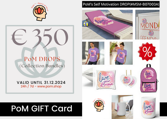 350 EUR PoM Gift Cards - 2024 PoM Drops (Collection bundles)