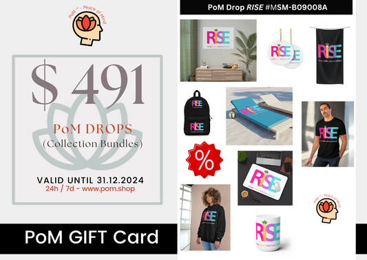 491 US$  PoM Gift Cards - 2024 PoM Drops (Collection bundles)